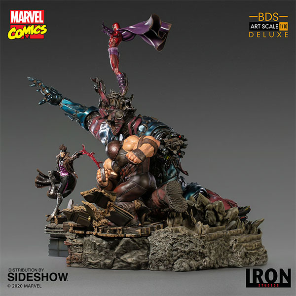 Iron Studios Marvel X-Men vs Sentinel Art Scale Deluxe Statue Set of All 3 Statues